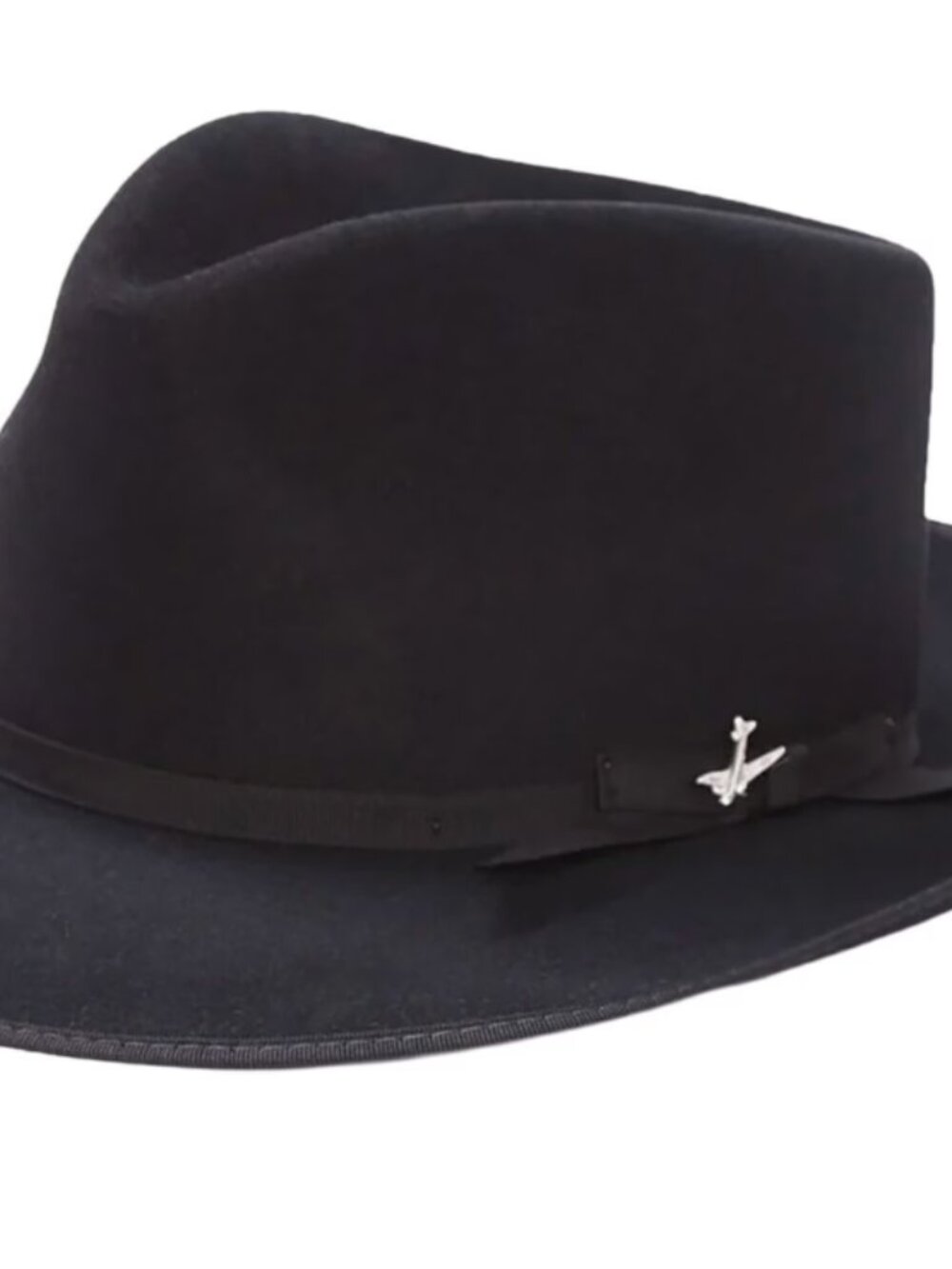Stetson Stratoliner Fedora Black NTW size 7 1/8